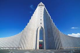 a modern templom Reykjavikban